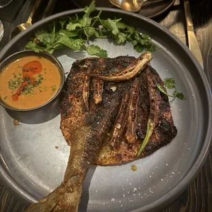 Curry Branzino