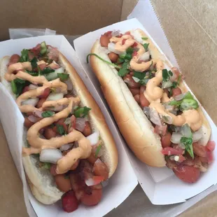 Two Sonoran Dogs