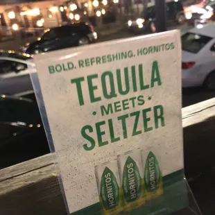 Tequila seltzer&apos;s?? Never heard of such a thing