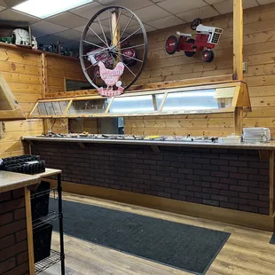 a view of a dogwood barbeque