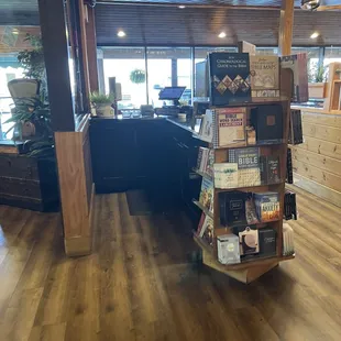 a dogwood barbeque in a restaurant