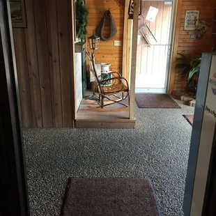 a view of a dogwood barbeque