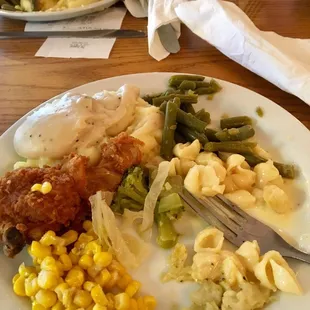 Everything on my plate was good!