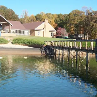 The Joyce Lodge on our waterfront.