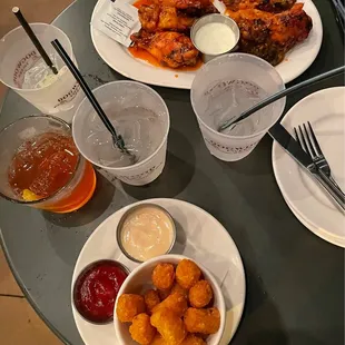 Tots &amp; wings!