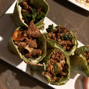 Steak wraps