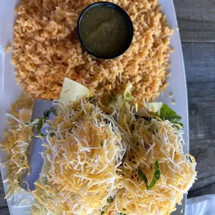 Carne Asada Taco Plate