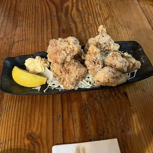 chicken wings and fried chicken, food
