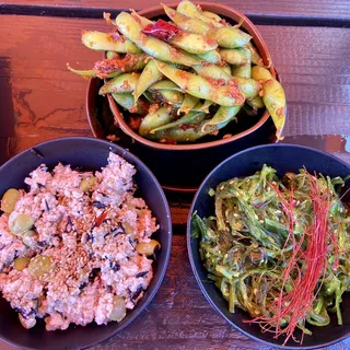Edamame Hijiki Tofu Salad