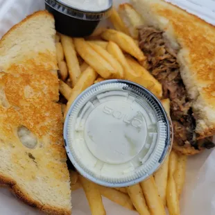 Brisket sandwich