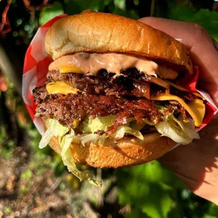 The OG Smash burger