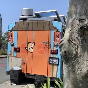 on the back of a truck