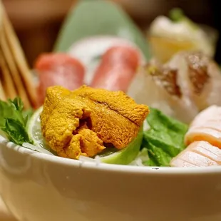 food, sushi and sashimi