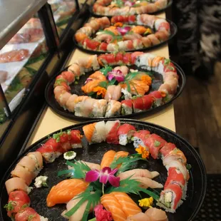 food, sashimi, sushi and sashimi, sushi