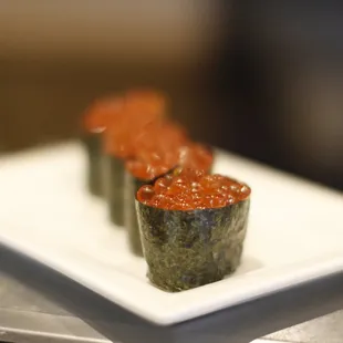 Salmon Egg Sushi