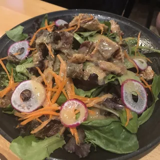Salmon Skin Salad