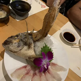 Black Snapper Sashimi