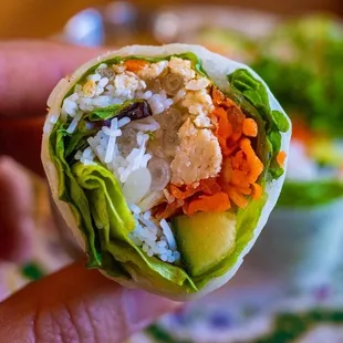 Cross section of Healthy Rolls. Fresh. Tasty.