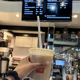 iced white choc mocha