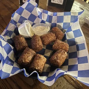 Incredible giant tater tots