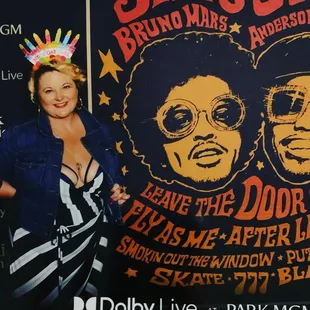 Portfolio pic by professional photographer before the show.