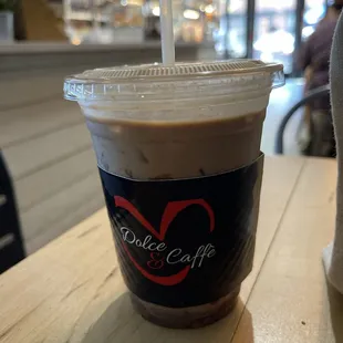 Iced Nutella Latte