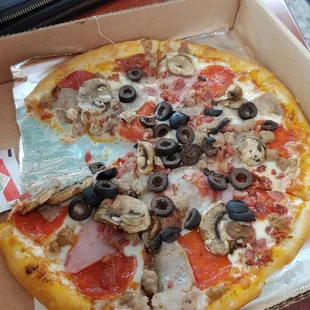 Meat pizza