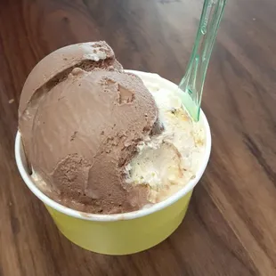 Hazelnut and chocolate