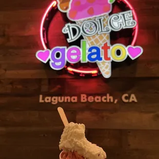 Ice cream gelato