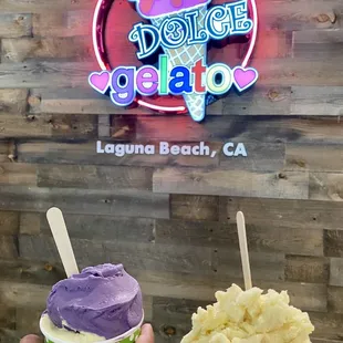 Medium sized with two flavors