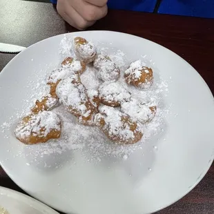 On the house doughnuts