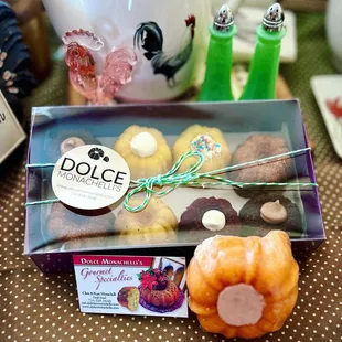 BabyCakes Sampler Box &amp; Strawberry Bundt with raspberry filling from their stand at the Monrovia Friday Farmers Market - delicious!!