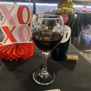Bottle of Cabernet