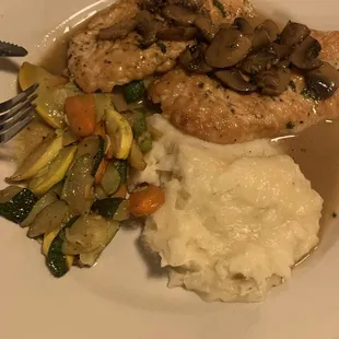 Chicken marsala