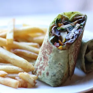 Roasted Veggie Wrap
