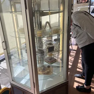 Display case had several treats!