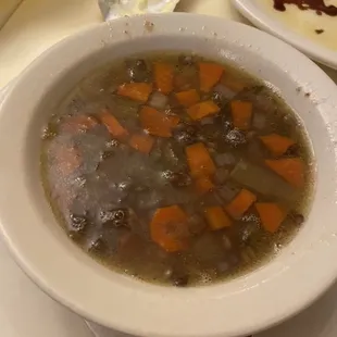 Lentil soup