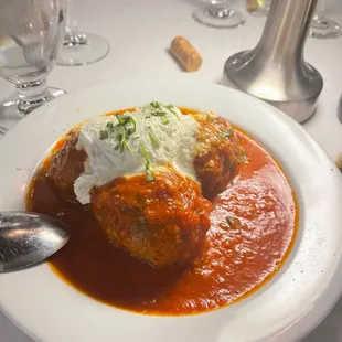 Meatballs appetizer