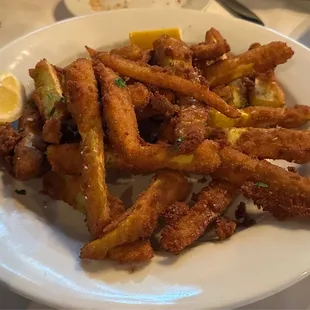 Fried Zucchini &amp; Yellow Squash