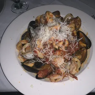 Seafood Linguine