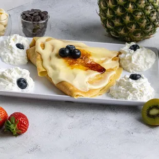 Creme Brule crepe