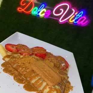 Biscoff Crepe