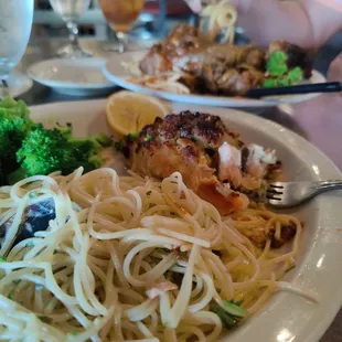 My 2 favorite dish, stuffed salmon and Oso Bunco....