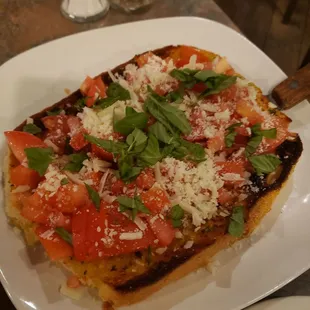 Bruschetta. The bread was amazing!