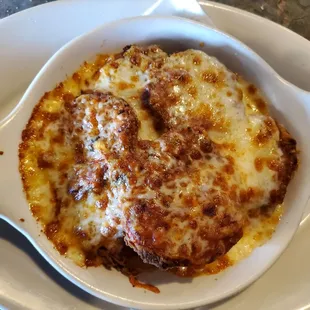 Eggplant parmesan casserole
