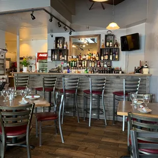 It's a small cafe style restaurant. Not many tables.