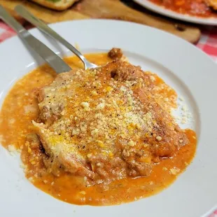 pasta dish, pasta, food