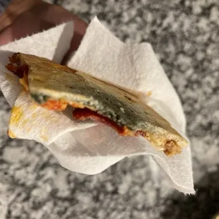 Mold on Pepperoni Pizza