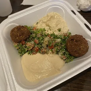 Veggie heaven plate