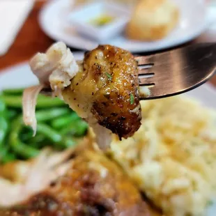 Delicious Bite of Chicken